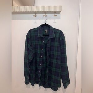 Flannel Casual Button Down